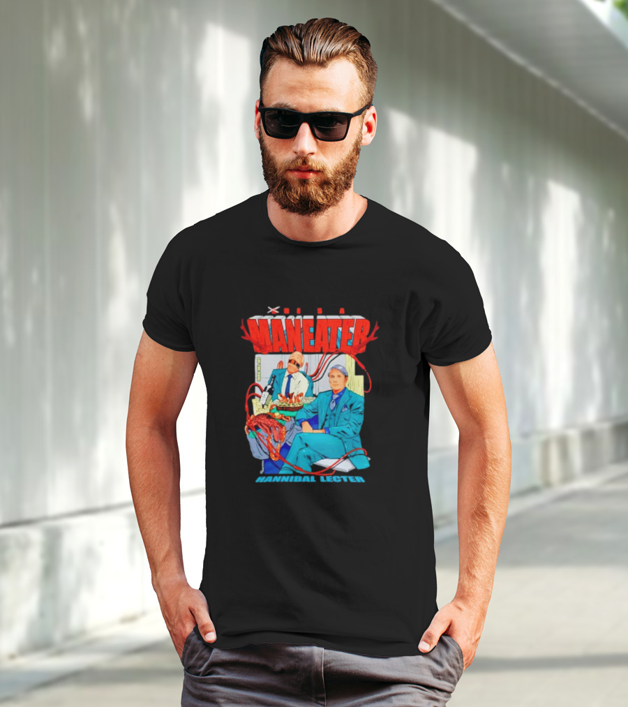 Maneater Hannibal Lecter Vintage Comic T-Shirt
