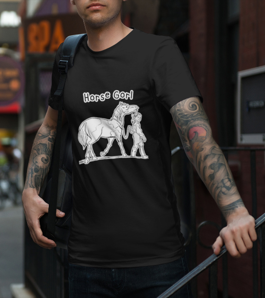 Horse Gorl Best Friend Horse Girl T-Shirt