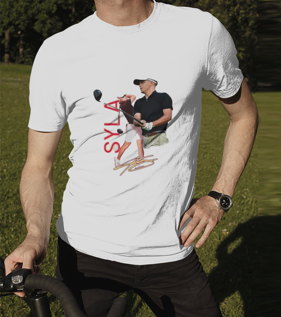 SYLAK Golf Swing Gold Signature T-Shirt