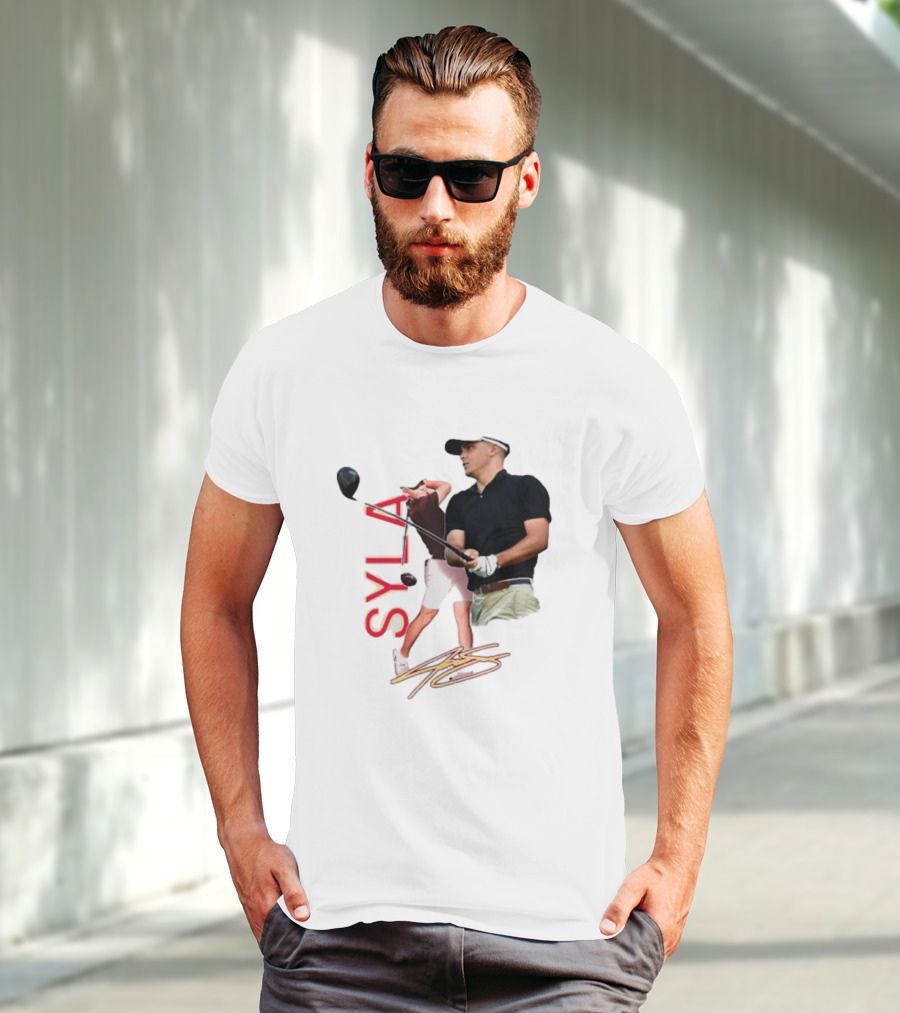 SYLAK Golf Swing Gold Signature T-Shirt