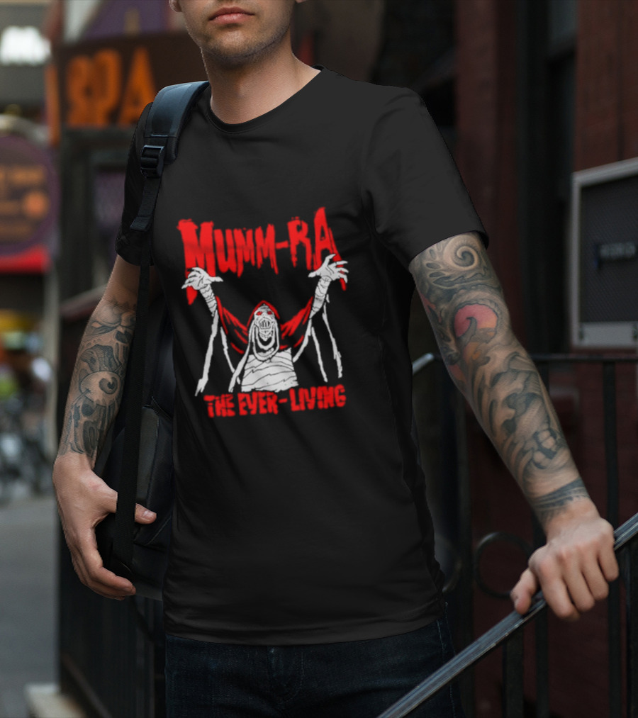 Mumm-Ra The Ever-Living Red And White T-Shirt