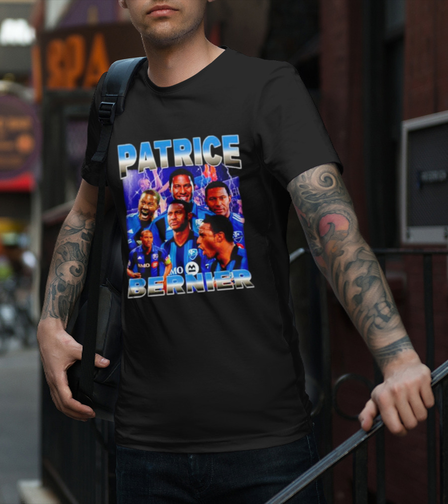 Patrice Bernier Montreal Impact Soccer Legend Bootleg T-Shirt
