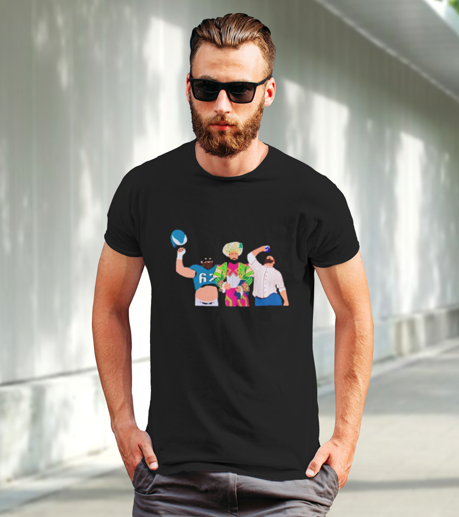 Philly Jason Kelce Iconic Outfits And Cheers T-Shirt