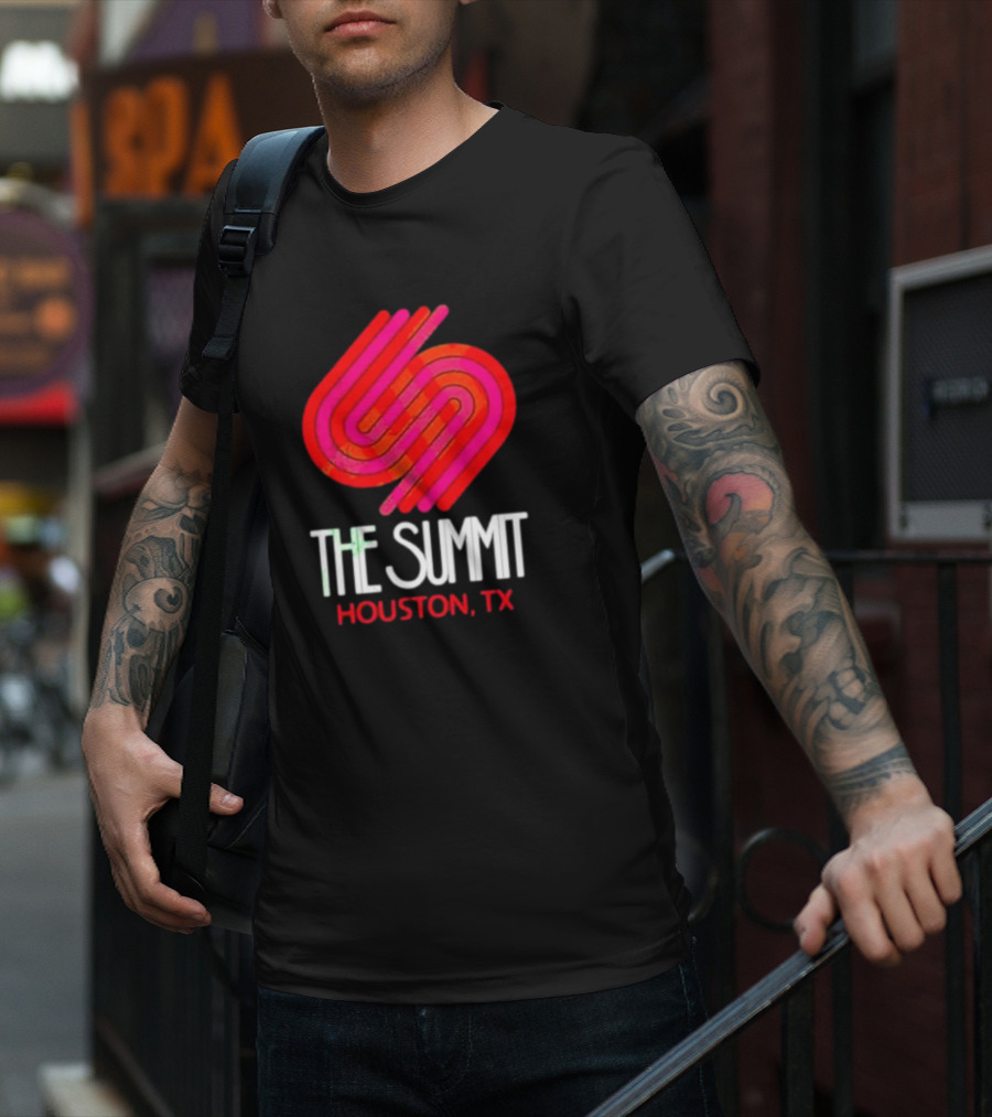 The Summit Houston TX Retro T-Shirt
