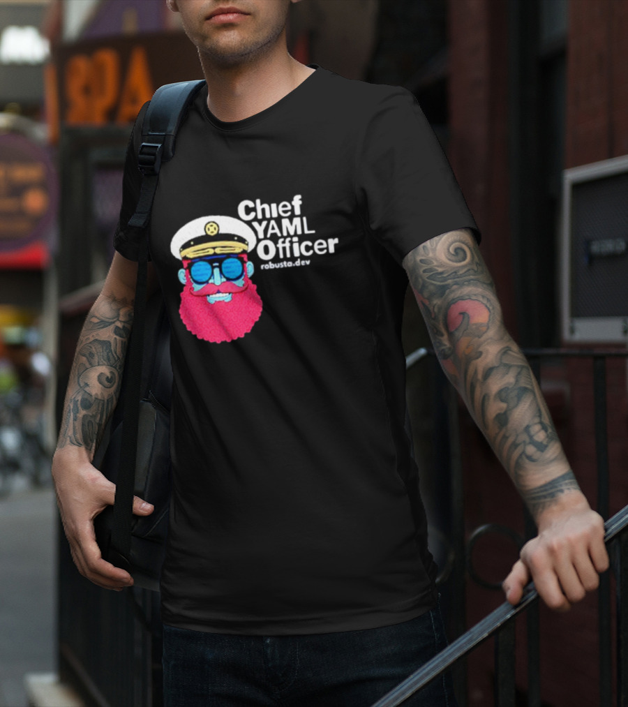 Chief Yaml Officer Robusta.dev T-Shirt