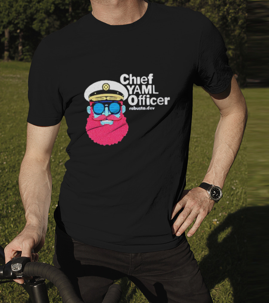Chief Yaml Officer Robusta.dev T-Shirt