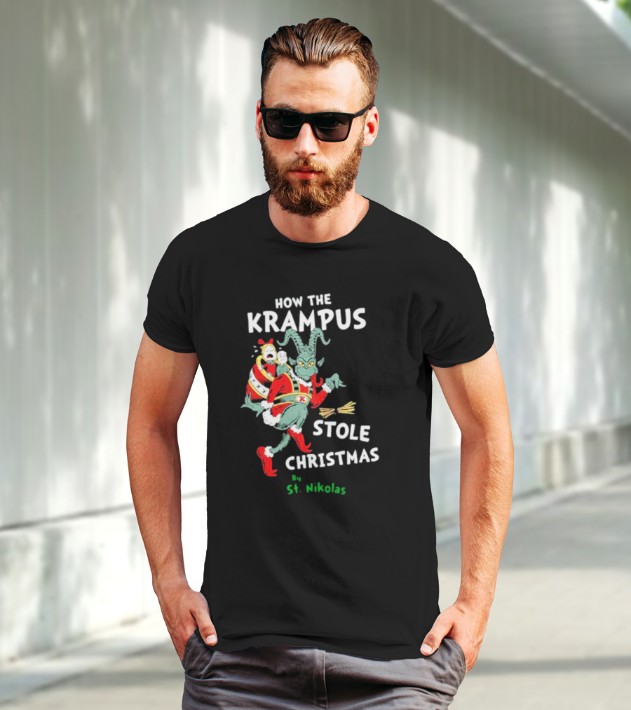 How The Krampus Stole Christmas By St. Nikolas T-Shirt