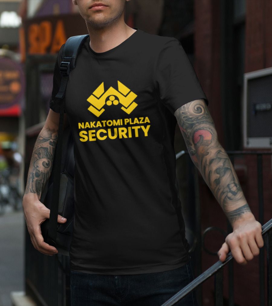 Nakatomi Plaza Security Die Hard Christmas Movie T-Shirt