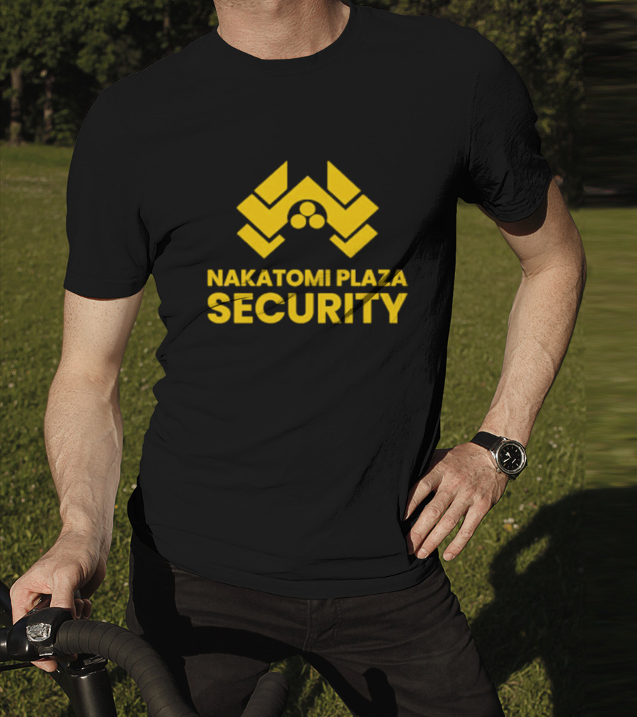 Nakatomi Plaza Security Die Hard Christmas Movie T-Shirt