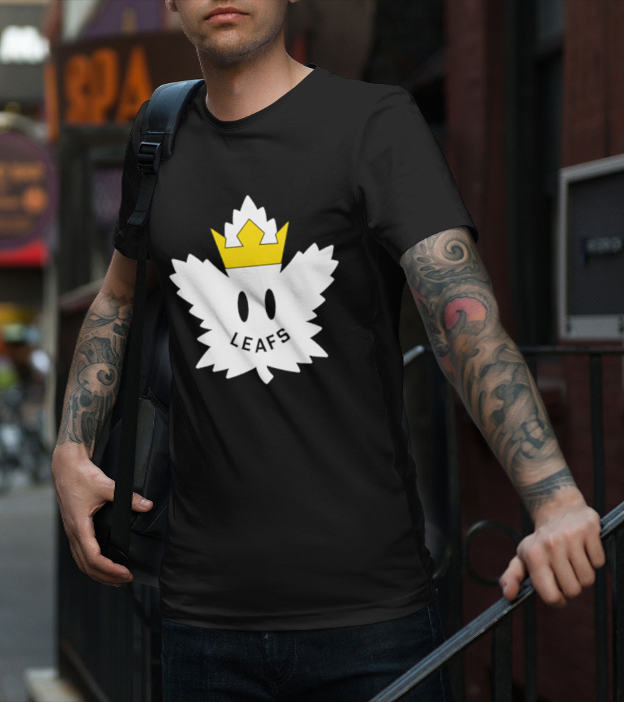 Crown Leafs Ghost Emblem T-Shirt