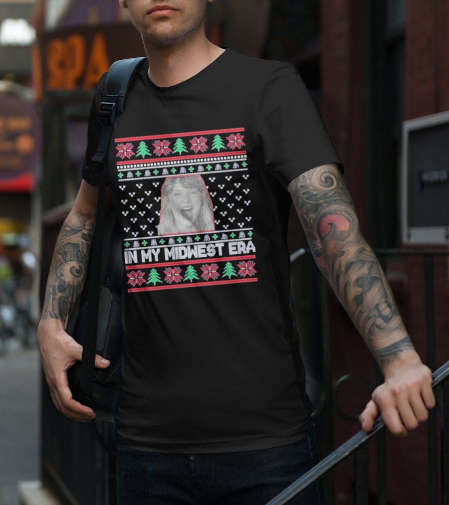 In My Midwest Era Ugly Sweater Holiday T-Shirt