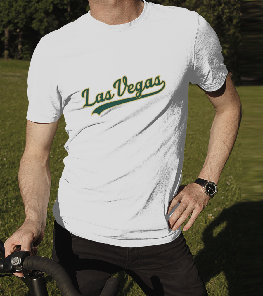 Las Vegas Baseball Script T-Shirt