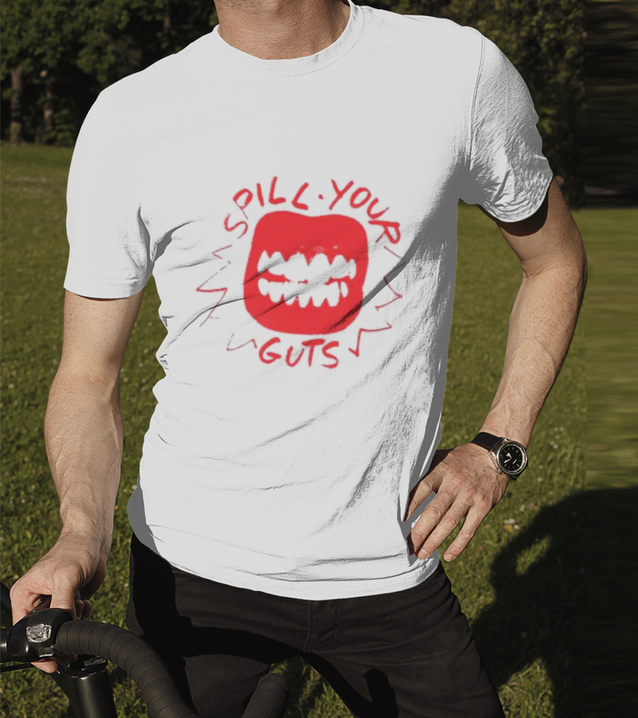Spill Your Guts Red Mouth T-Shirt
