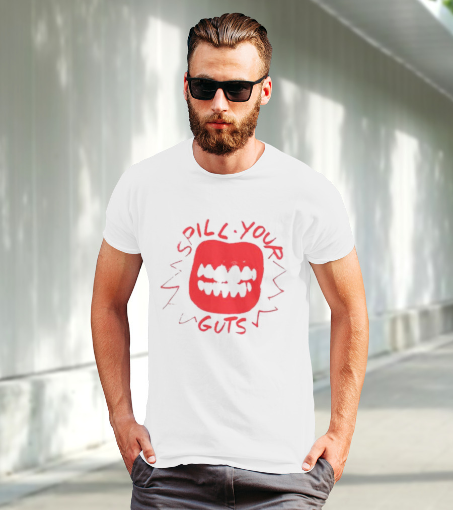 Spill Your Guts Red Mouth T-Shirt