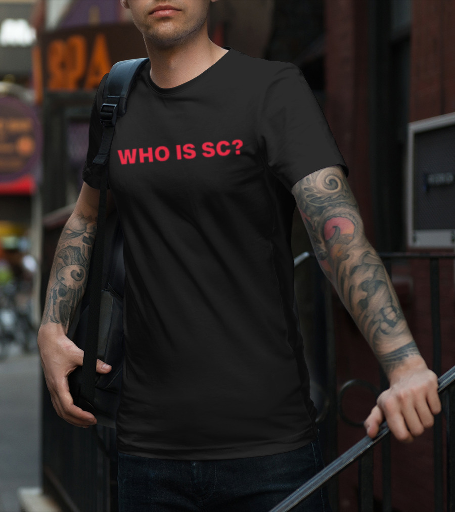 Sabrina Carpenter Who Is SC? T-Shirt