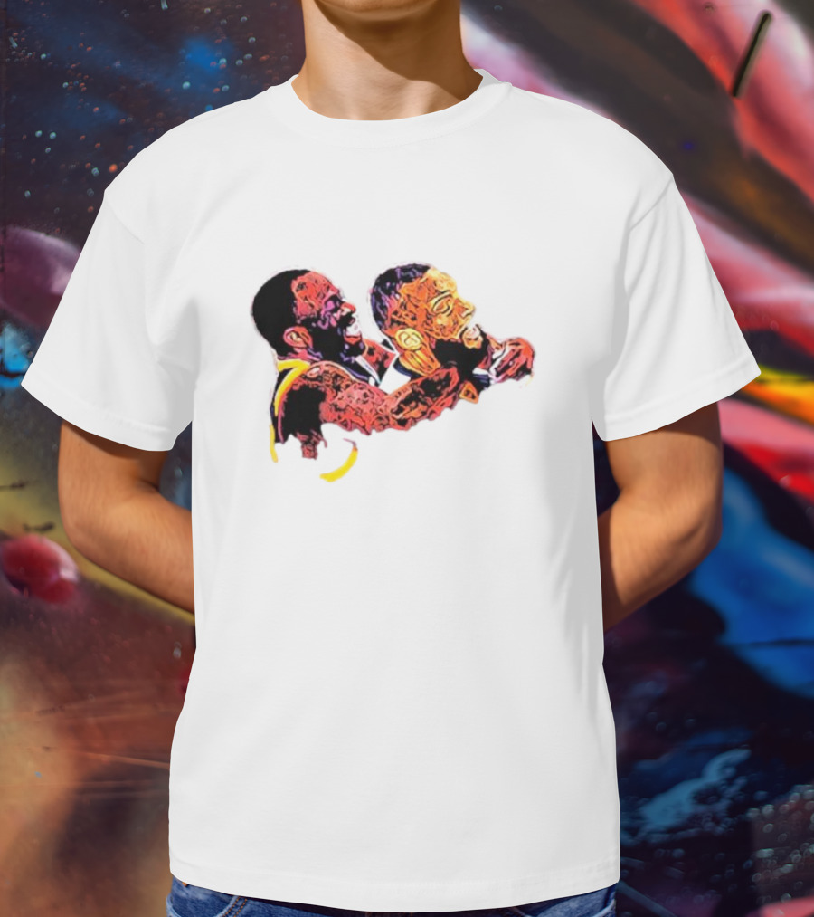 Warrior NBA Headlock Basketball Moment T-Shirt