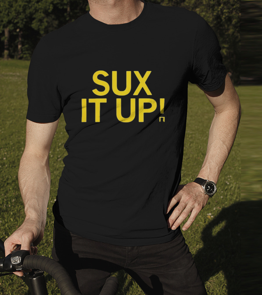 Raygun Sux It Up Slogan T-Shirt