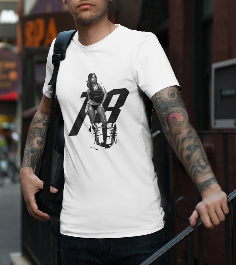 T8 Think Later Monochrome T-Shirt