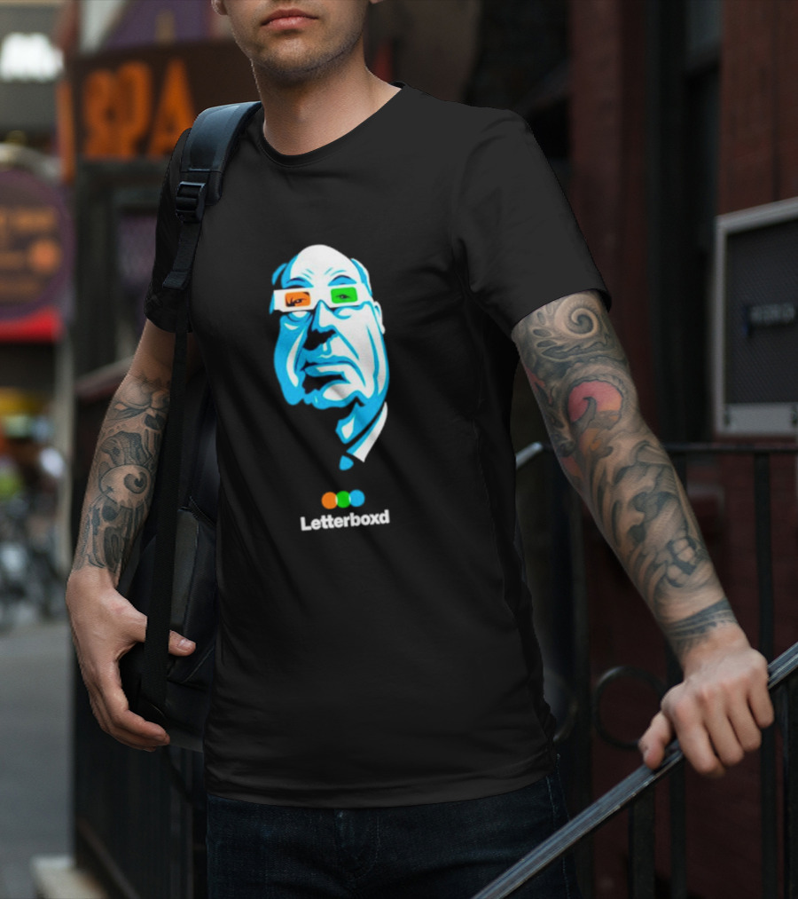 Hitch Portrait Pop Art Letterboxd T-Shirt