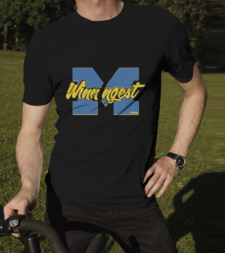 Michigan Wolverines Winningest Block M T-Shirt