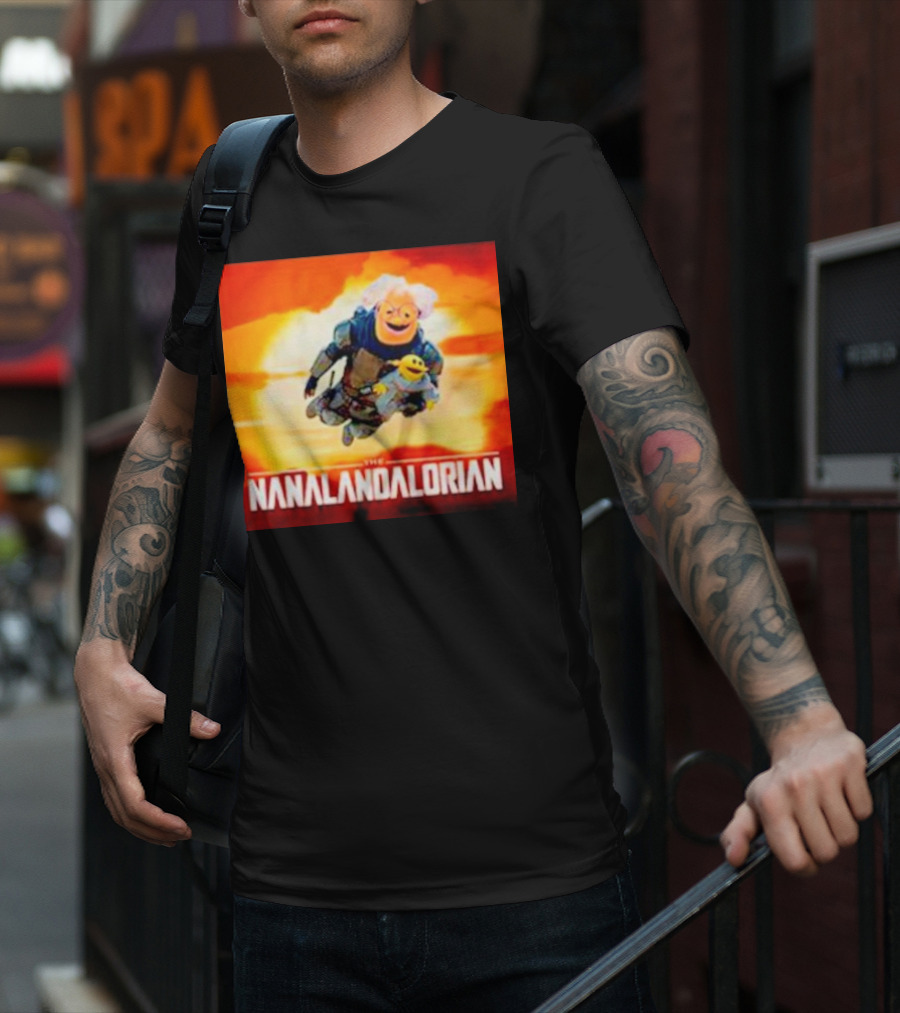 The Nanalandalorian Nanalan Crossover Adventure T-Shirt