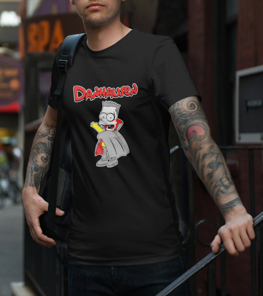 Danhausen Bootleghausen Cartoon Homage Character Mashup T-Shirt