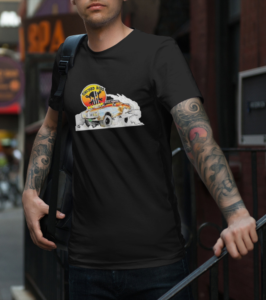 Junkyard Digs Explosive 1968 Lemans Adventure T-Shirt
