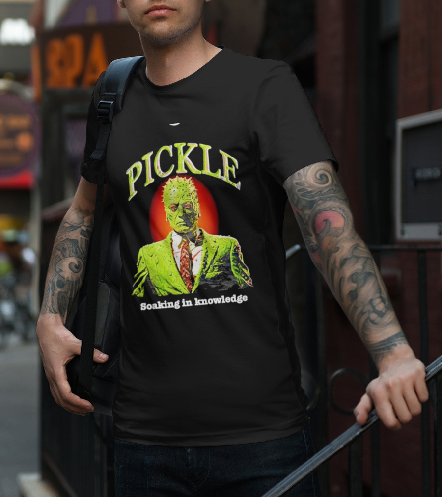PICKLE Soaking In Knowledge T-Shirt