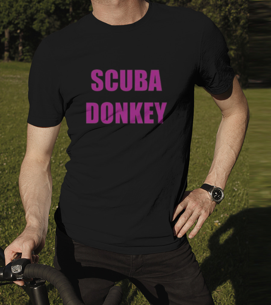 Scuba Donkey Adam Mcintyre T-Shirt