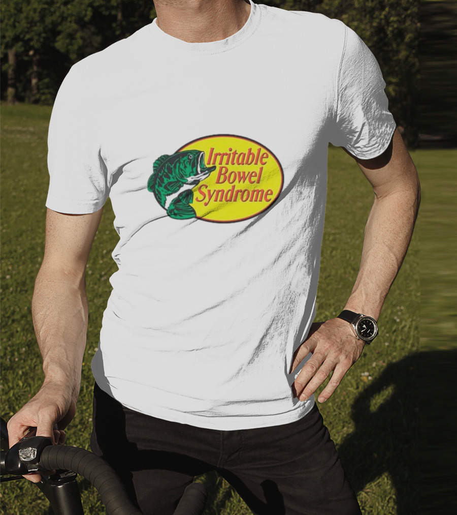 Irritable Bowel Syndrome Bass Fish T-Shirt