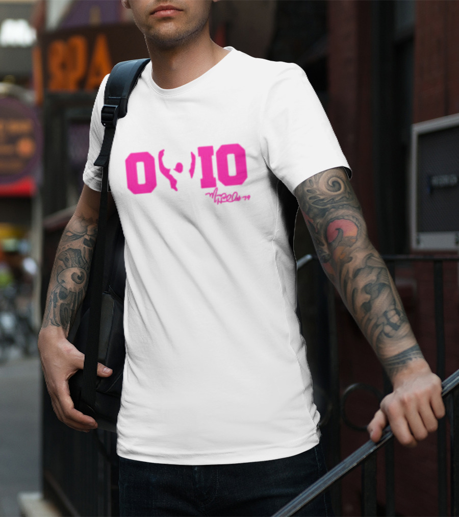 Ohio State Marcus Hall Signature O-H-I-O T-Shirt