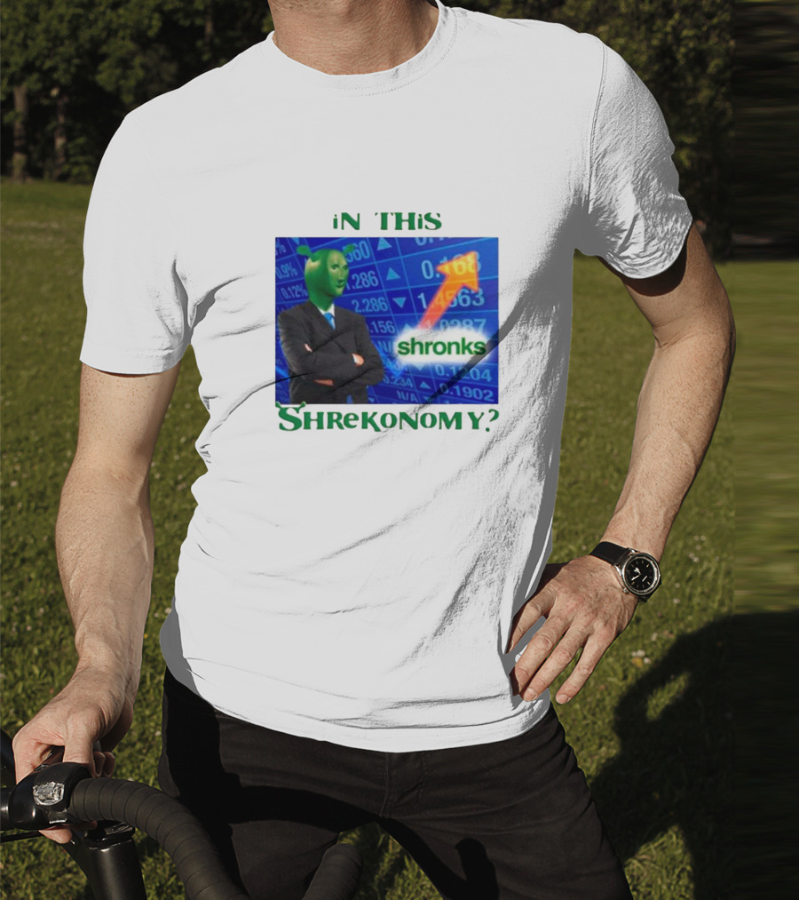 In This Shrekonomy Shronks Stock Market T-Shirt