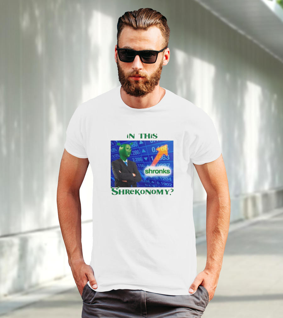In This Shrekonomy Shronks Stock Market T-Shirt