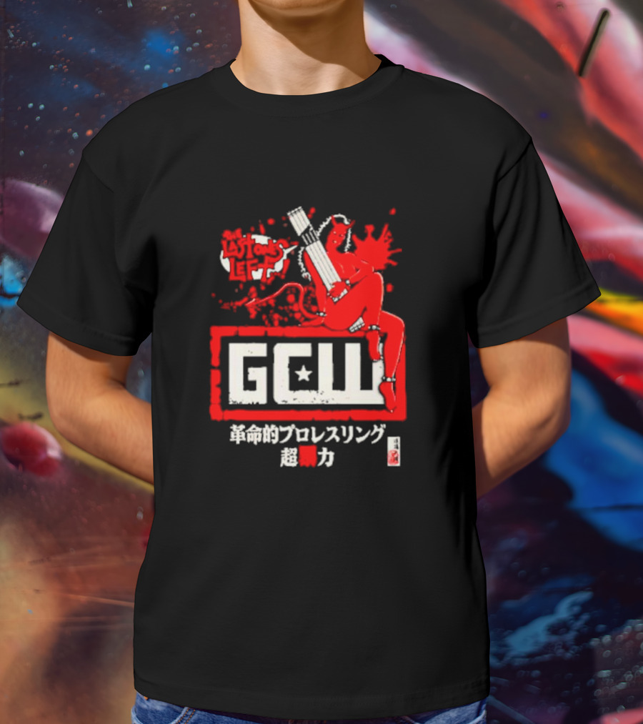 GCW The Last Ones Left Revolutionary Wrestling超力 T-Shirt