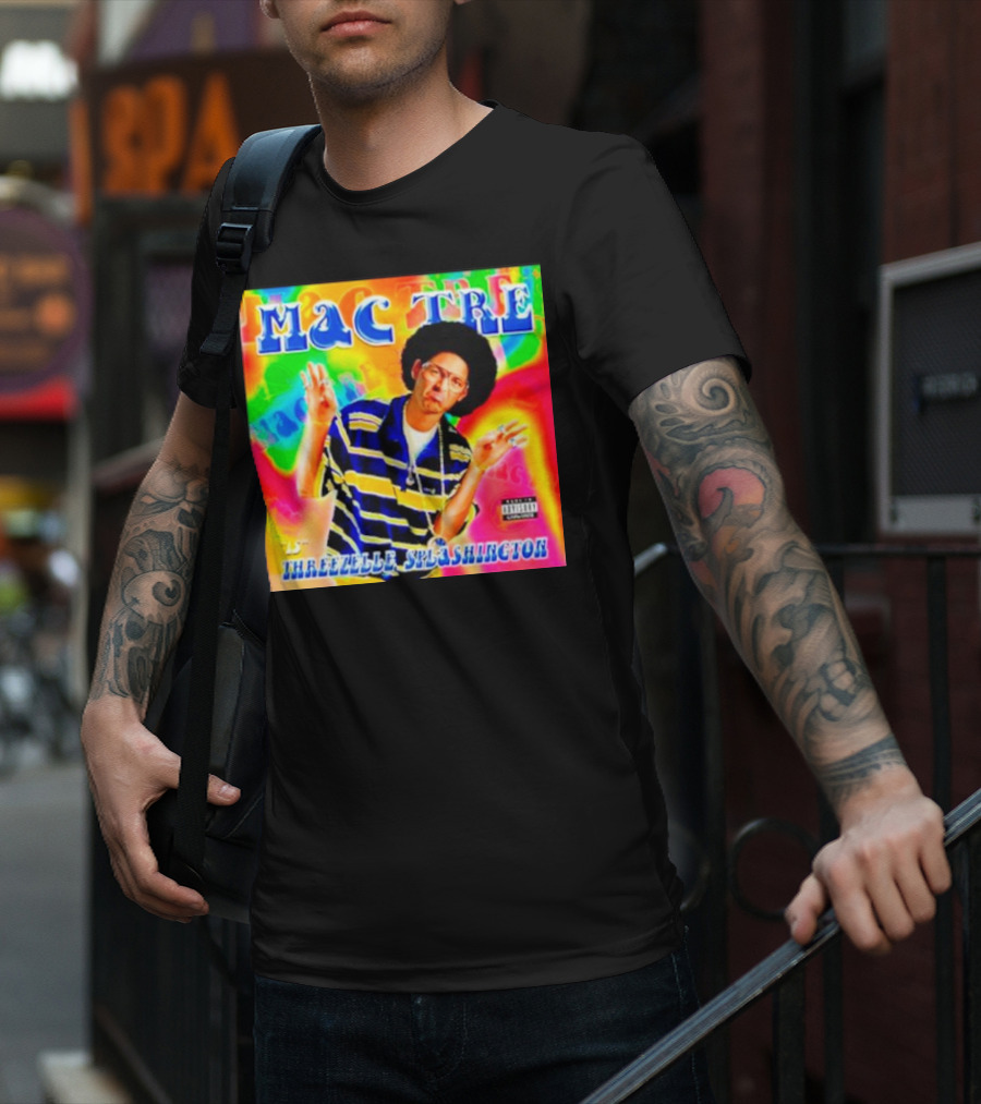Mac Tre Is Threezelle Splashington Vibrant Hip-Hop T-Shirt
