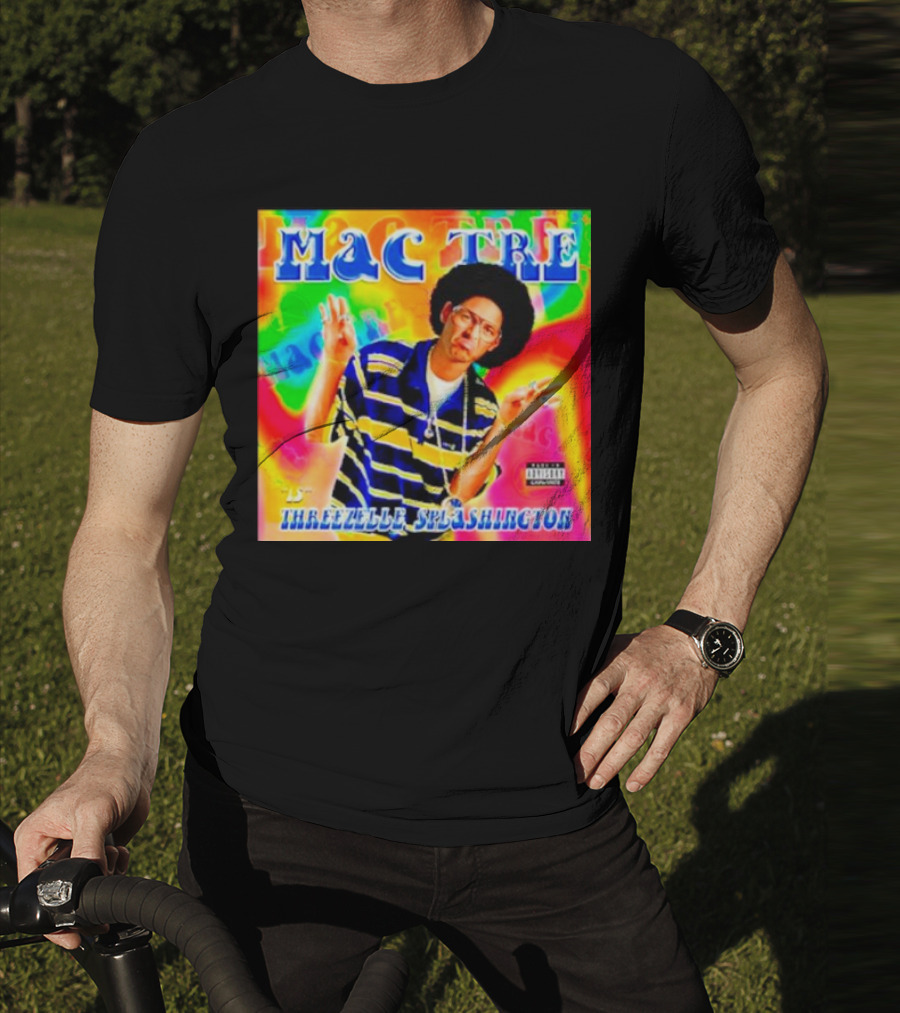 Mac Tre Is Threezelle Splashington Vibrant Hip-Hop T-Shirt