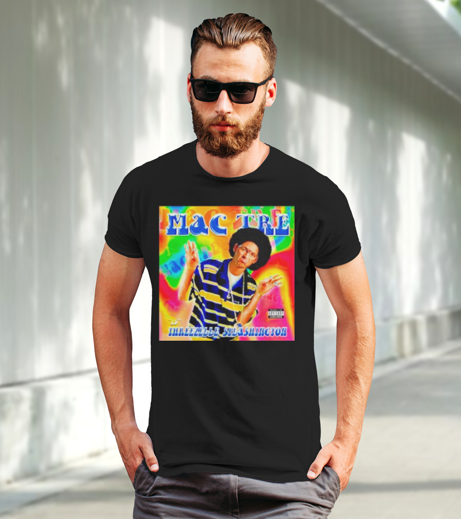 Mac Tre Is Threezelle Splashington Vibrant Hip-Hop T-Shirt