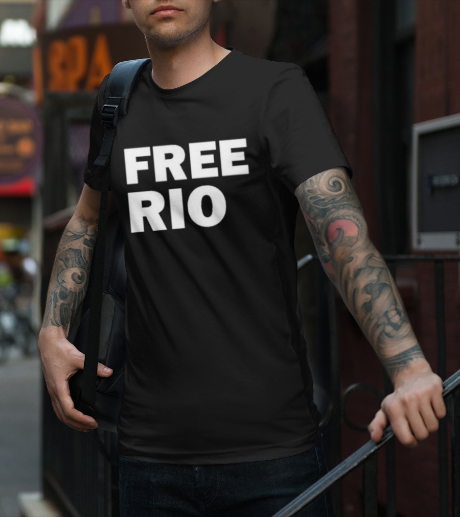 FREE RIO Movement Campaign Support T-Shirt