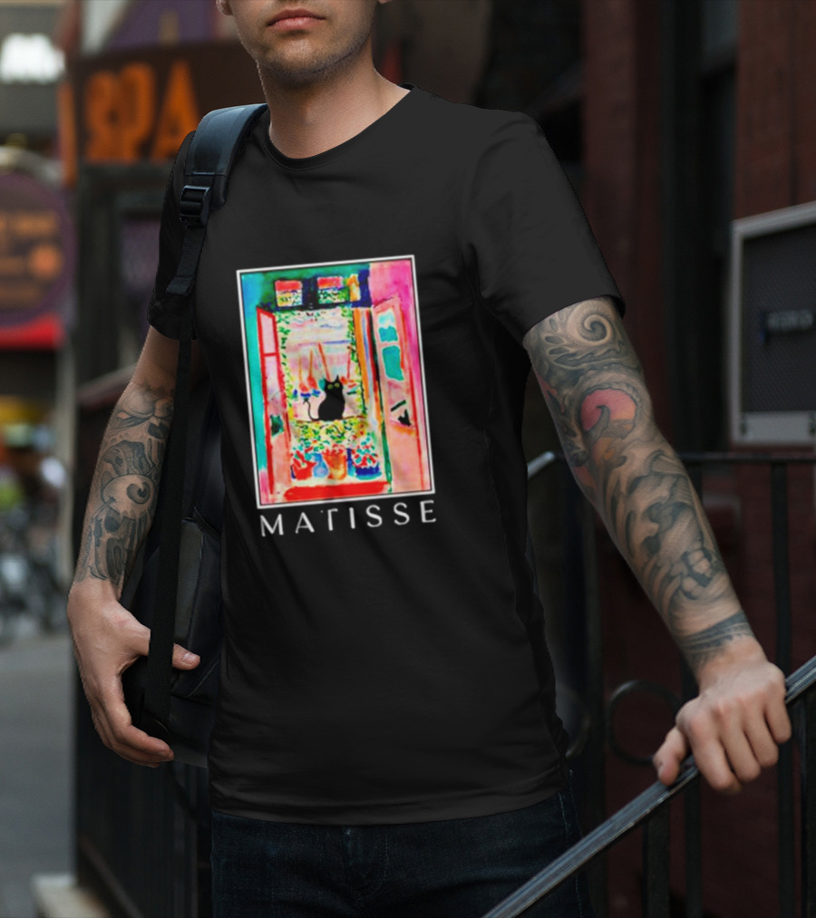 Matisse Open Window With Cat T-Shirt