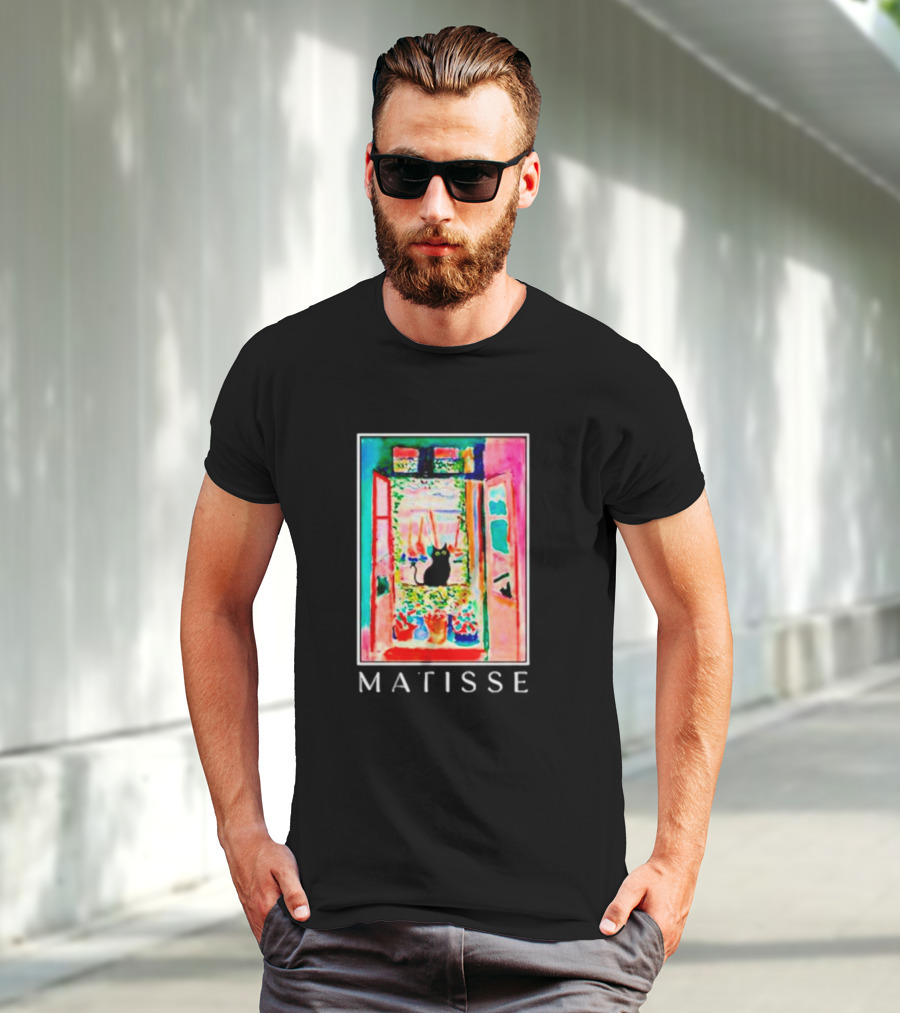 Matisse Open Window With Cat T-Shirt