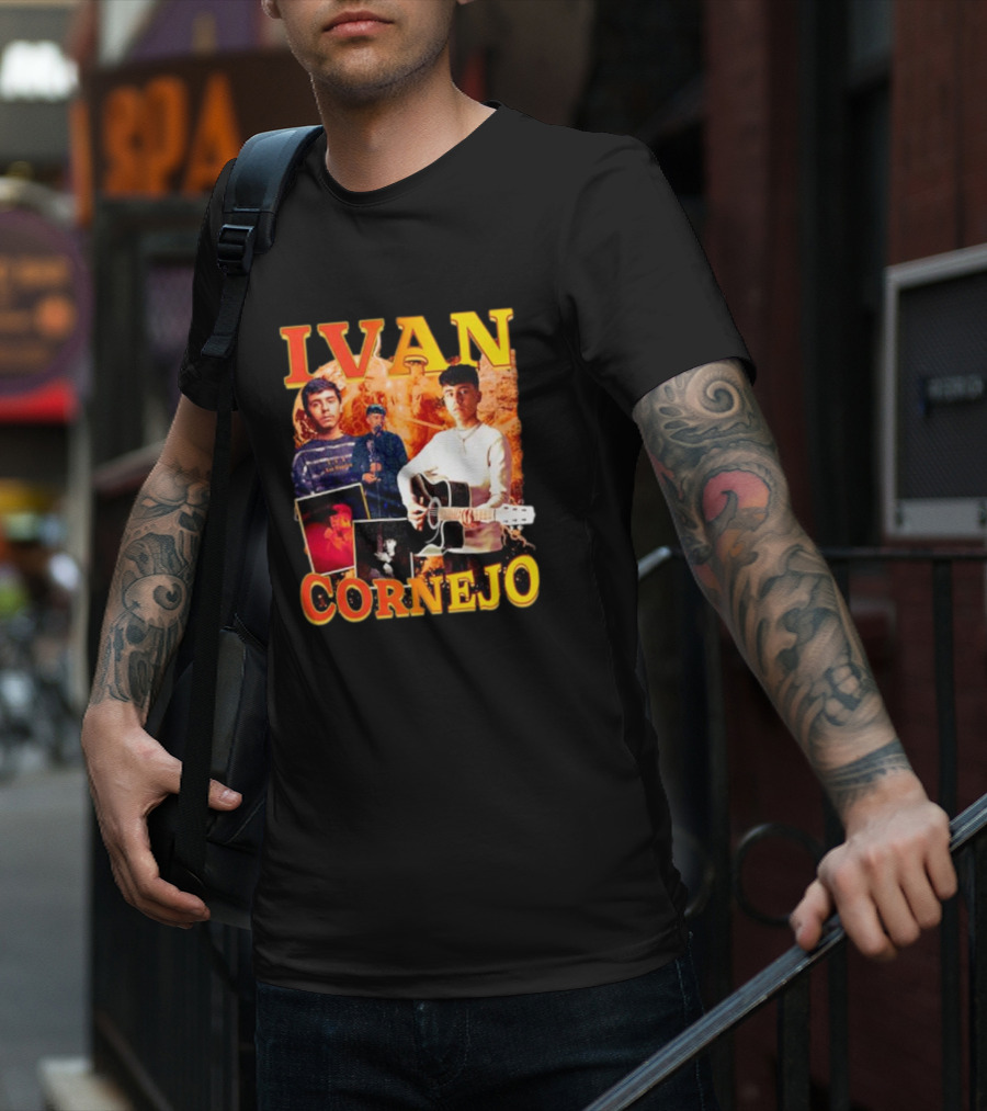 Ivan Cornejo Vintage Music Collage T-Shirt