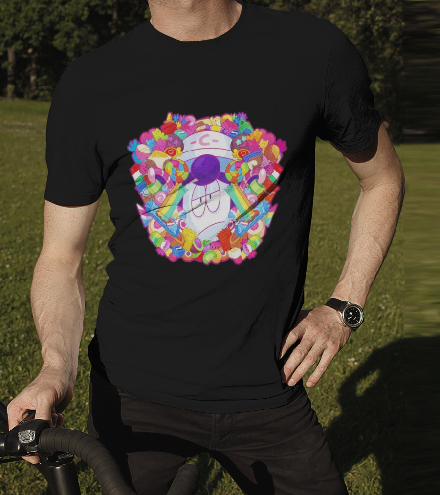 Overwhelming Sweet Colorful Candy Explosion T-Shirt