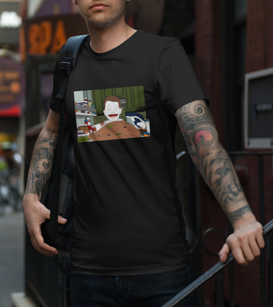 Thanksgiving Seahawk San Francisco 49ers Turkey Cartoon T-Shirt