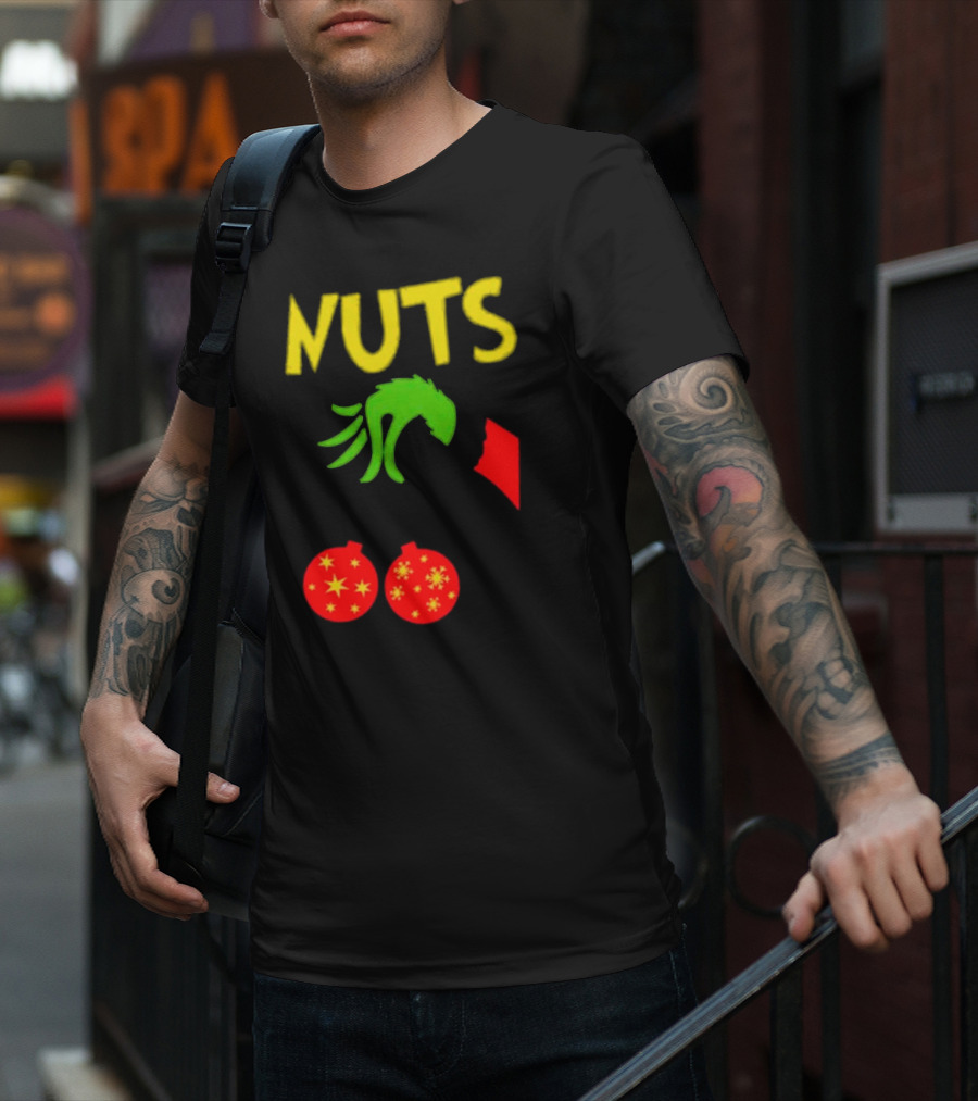 Nuts Grinch Christmas Couples Baby T-Shirt