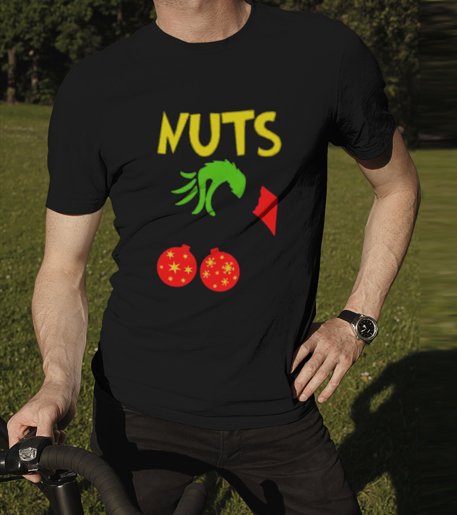 Nuts Grinch Christmas Couples Baby T-Shirt