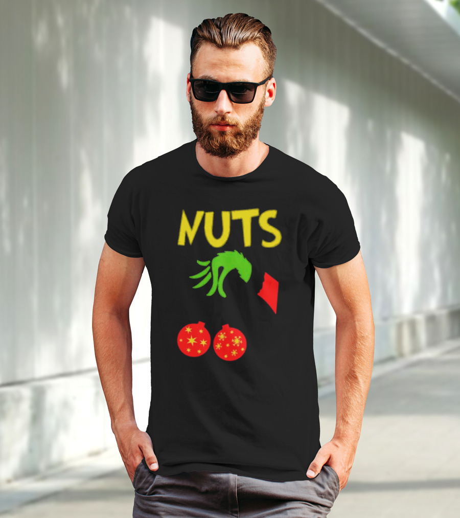 Nuts Grinch Christmas Couples Baby T-Shirt