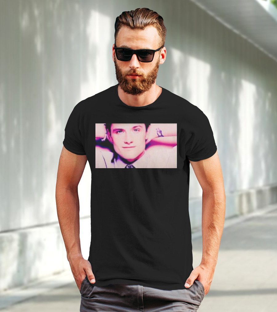 Josh Hutcherson Whistle Iconic Pose T-Shirt