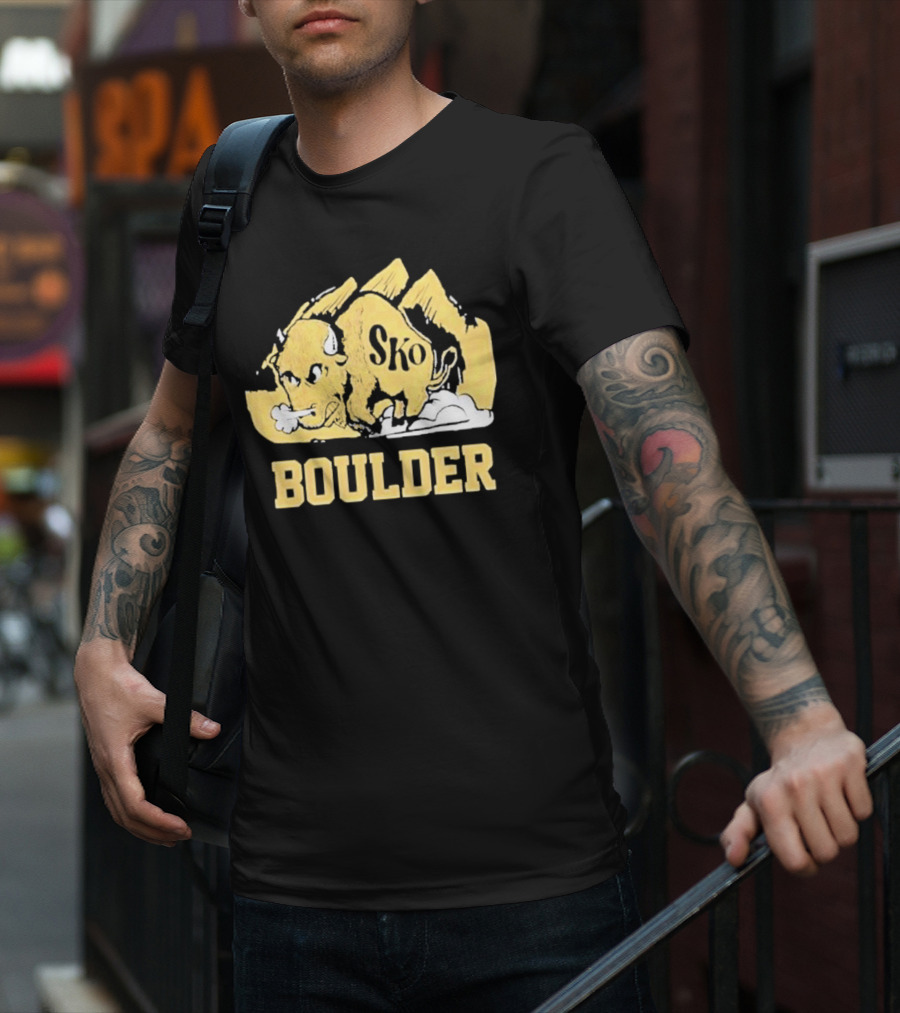 Vintage Sko Boulder Golden Buffalo T-Shirt