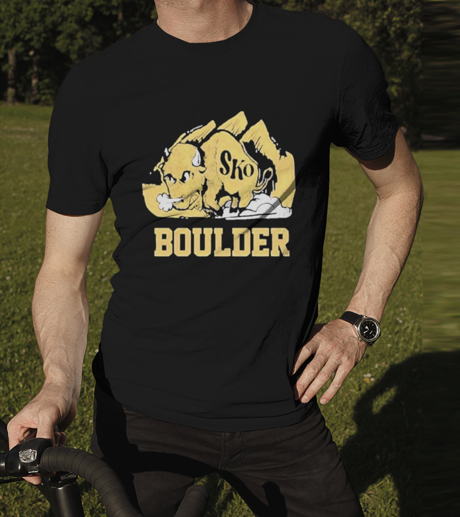 Vintage Sko Boulder Golden Buffalo T-Shirt
