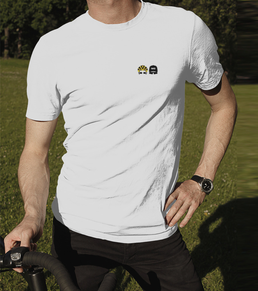 Watts Occurring Yellow Helmet Black Ski Mask Duo T-Shirt